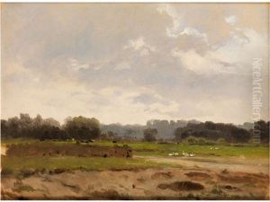 Sommerliche Moorlandschaft by Roman Kochanowski
