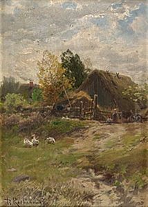 Lantlig Idyll by Roman Kochanowski