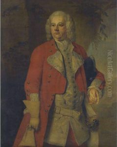 Portrait Of An Officer Of The 2nd Dragoon Guards