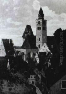 Blick Auf Das St. Nikolaus-m_nster In Sberlingen Blick Auf Das St. Nikolaus-m_nster In Sberlingen