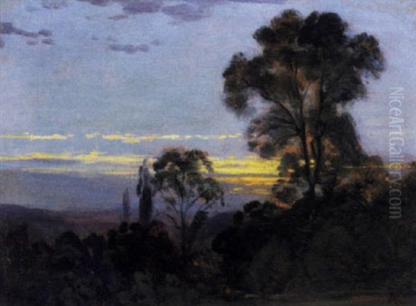 Zonsondergang - view 1