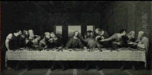 La Cene, D'apres Leonard De Vinci - view 1