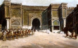 L'entree Du Sultan A Meknes