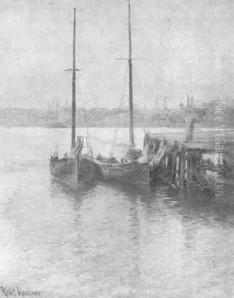 Sailboats Moored - view 1