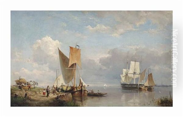 Shipping On The Spaarne - view 1