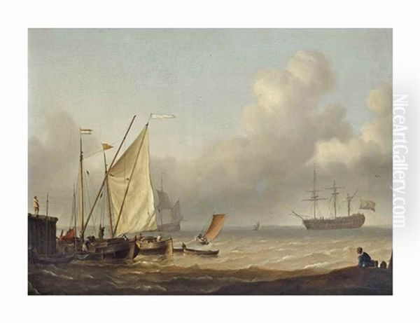 Barges In A Jetty - view 1