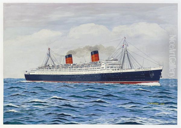 R.m.s. Queen Elizabeth - view 1