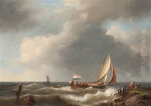 The Passing Of The Storm by Hermanus Koekkoek the Elder