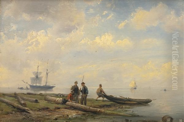 Fisherman Coming Ashore - view 1