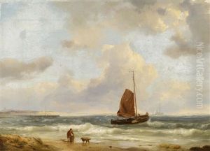 Ausfahrende Fischerboote An Der Kuste