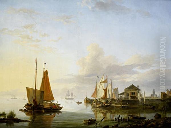 Boats In Harbor - view 1