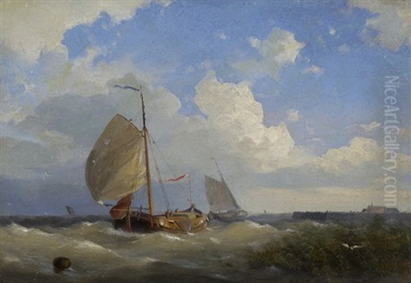 Fishing Boats At The Pier - view 1