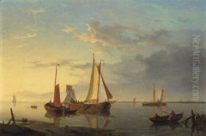 Segelboote Am Meeresufer