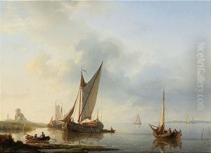 Shipping In An Estuary