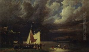 Paysage A La Barque Paysage A La Barque