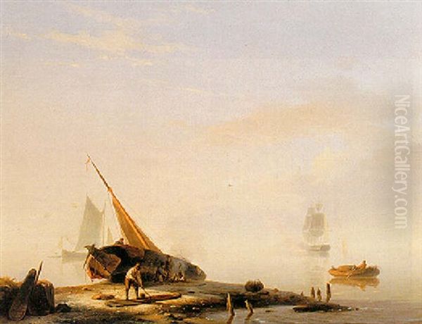 A Shipyard Near The Sea - view 1