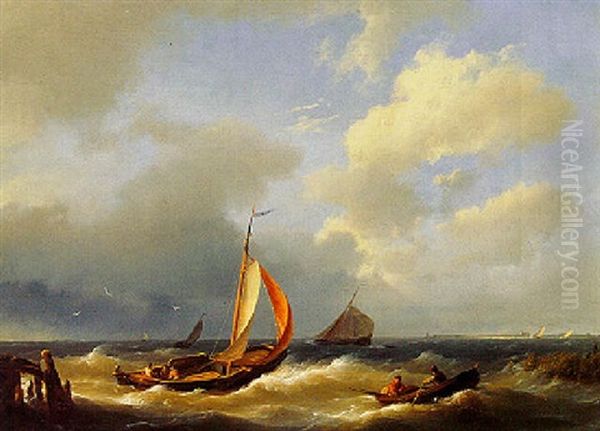 Shipping On A Choppy Sea - view 1