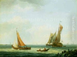 Off Shore by Hermanus Koekkoek the Elder