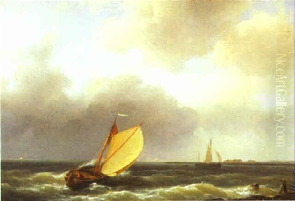 Shipping On An Estuary - view 1