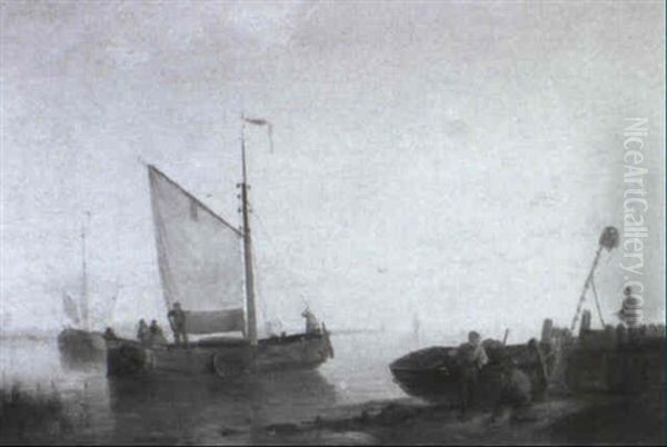 Abendsonne Ueber Der Scheldemuendung - view 1
