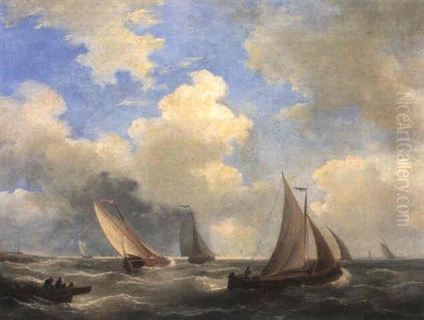 Shipping At Sea - view 1