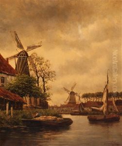 Nr. Goes, Holland by Hermanus Koekkoek the Younger