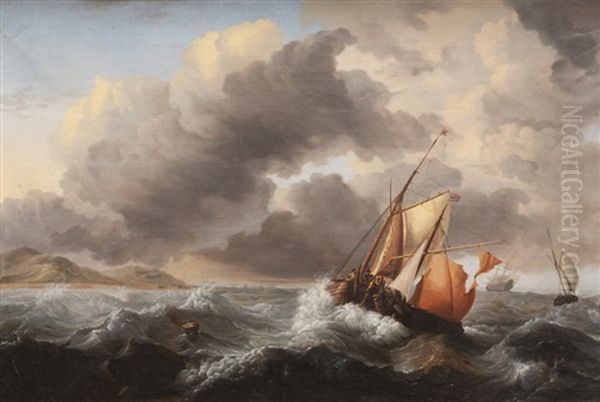 Voiliers En Mer - view 1