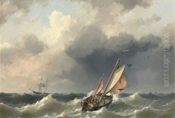 Shipping Of The Coast Of Texel - view 1