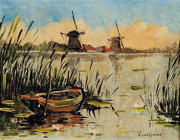 Untitled - Windmills And Boat - view 1