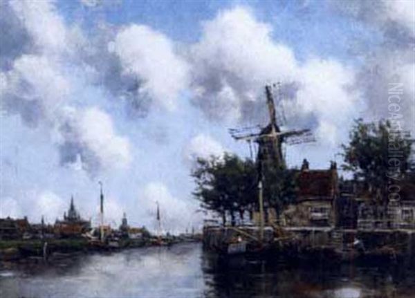 On The Maas, Holland - view 1