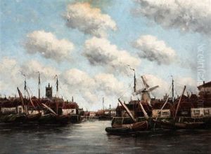 The Old Harbour, Flushing, Holland The Old Harbour, Flushing, Holland
