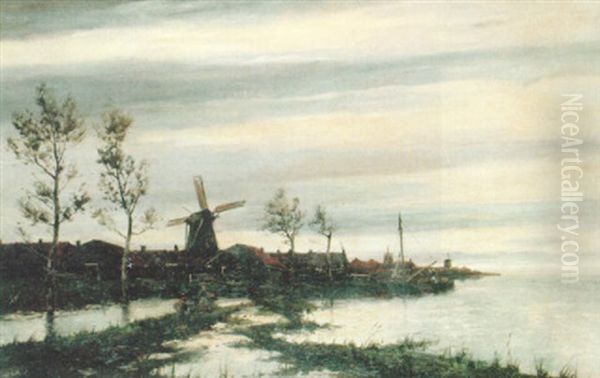 Evening, Holland - view 1