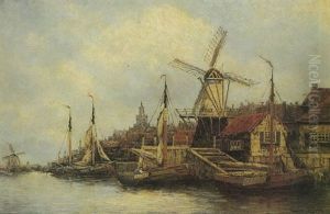 Ryswick, Holland by Hermanus Koekkoek the Younger