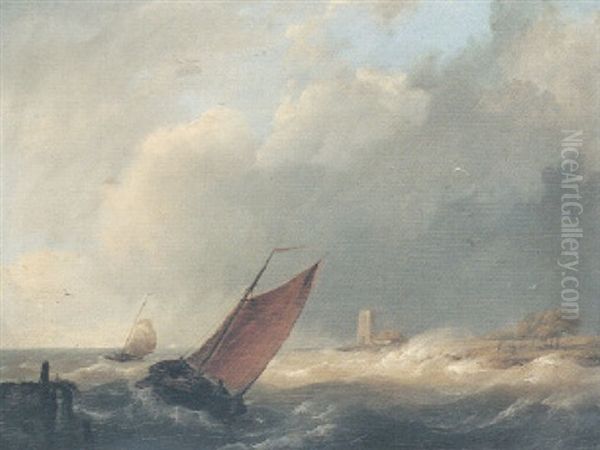 Shipping In A Choppy Sea - view 1