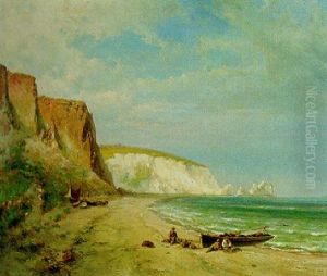 The Needles Of The Isle Of Wight by Hermanus Koekkoek the Younger