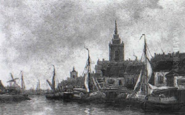 On The Amstel, Holland - view 1