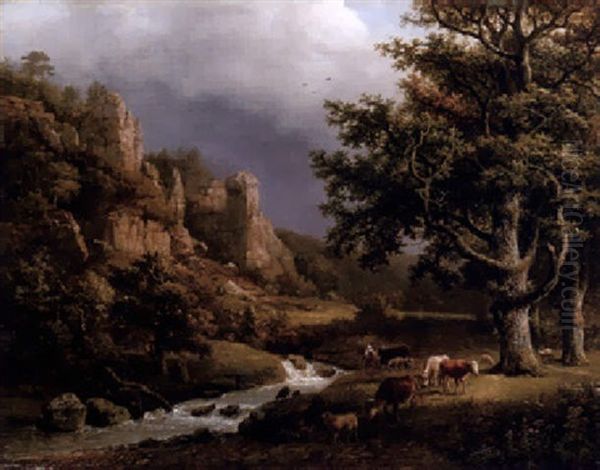 Landschaft In Der Sachsischen Schweiz - view 1