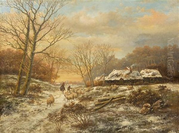 Gathering The Sheep - view 1