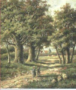 Summer by Hendrik Barend Koekkoek