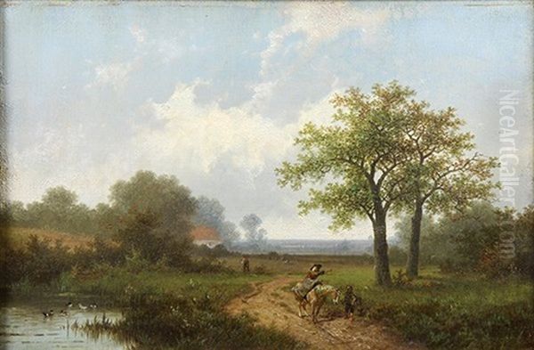 Traveller In A Landscape - view 1