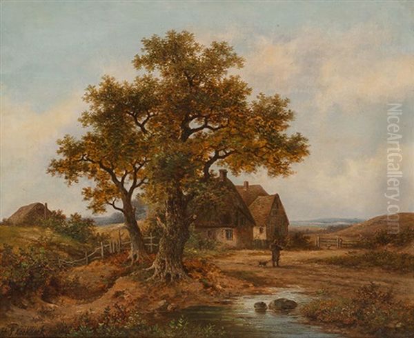 Bauernhauser In Weiter Landschaft - view 1