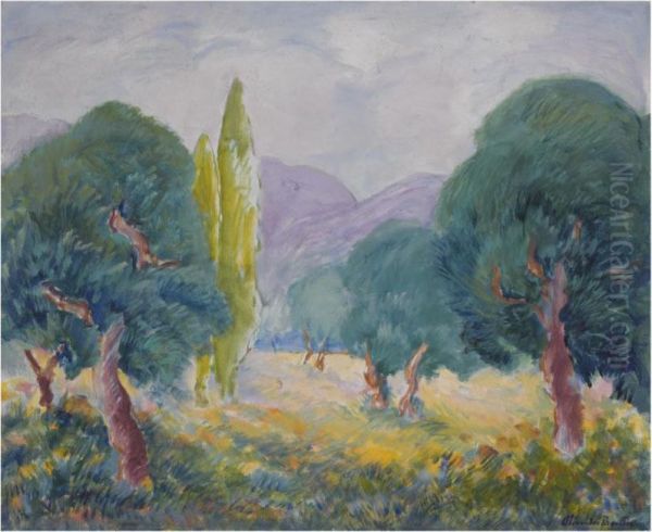 Landscape With Trees - view 1