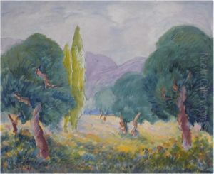 Landscape With Trees