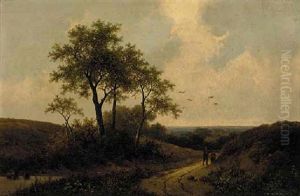 Returning Home At The End Of The Day by Hendrik Pieter Koekkoek