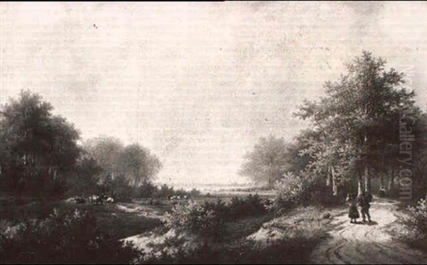 Paysan Sur Un Chemin - view 1