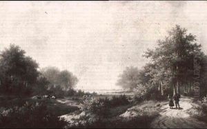 Paysan Sur Un Chemin