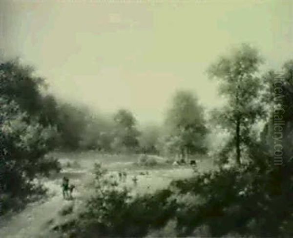 Landscape With Travellers - view 1