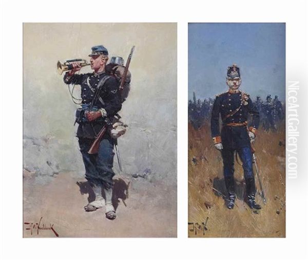 An Infanterist; And A Grenadier - view 1