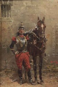 A French Officer Of The Cuirassiers