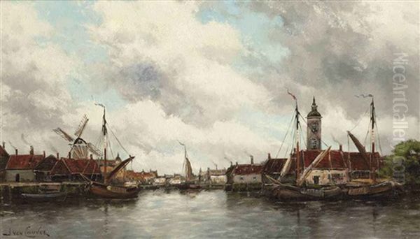 Shipping On The Schelde - view 1